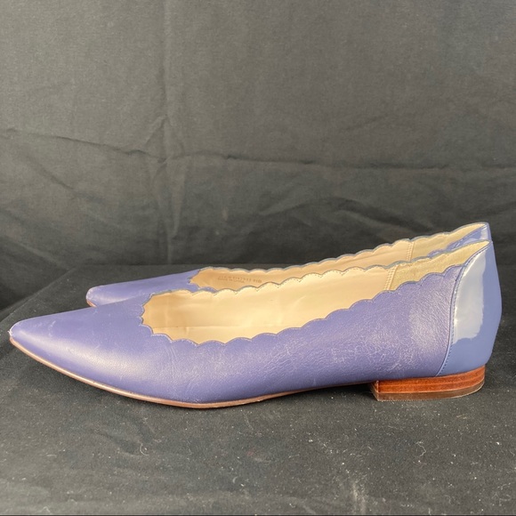 Cole Haan womens scalloped pointed flats - Picture 4 of 9